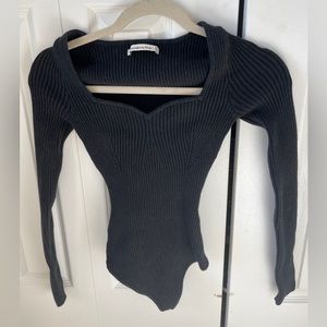 Abercrombie XS long sleeve bodysuit